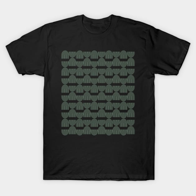 Teal Arches T-Shirt by OpalEllery